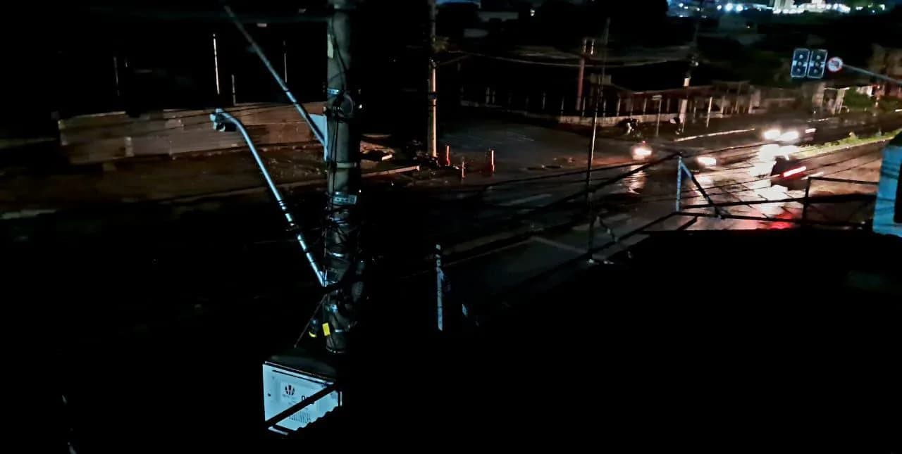 Manaus enfrenta apagão de energia na noite desta sexta-feira (7/3)