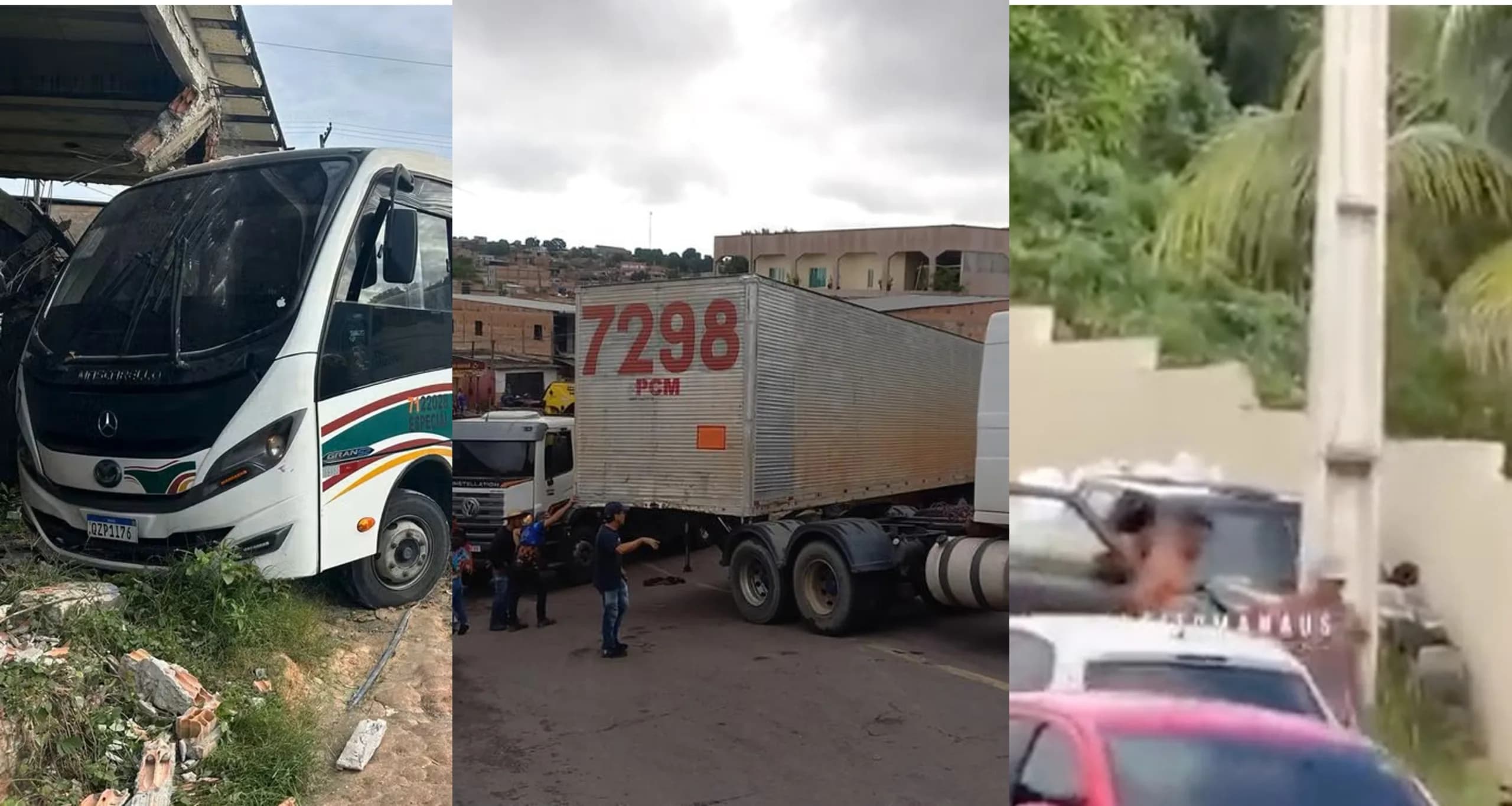 LADEIRA DA MORTE: terceiro acidente em menos de uma semana na mesma ladeira na zona Leste de Manaus