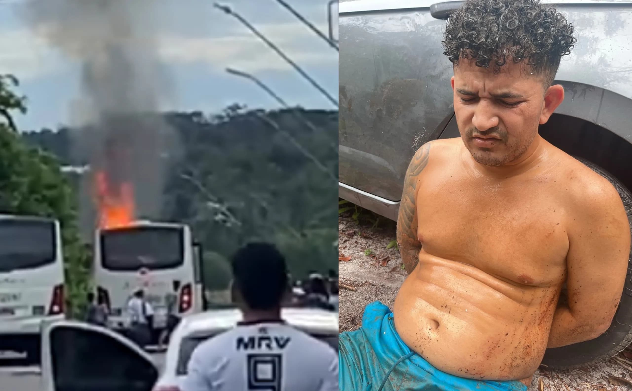 VÍDEO: &#8216;X-Salada&#8217; líder de facção é baleado no Viver Melhor em ação da polícia em Manaus