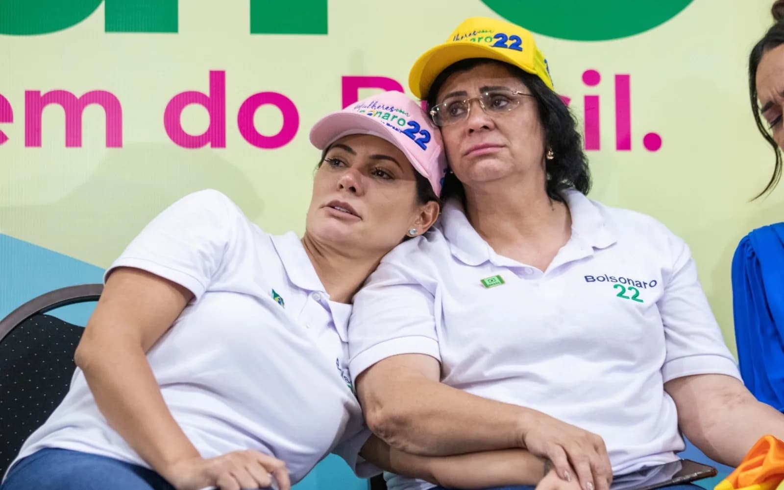 Michelle e Damares fazem “relógio de oração” pelo julgamento de Bolsonaro no STF