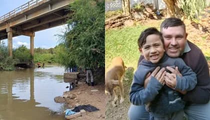 Pai joga filho da ponte e manda áudio para a ex-mulher: &#8220;Fiz uma loucurinha&#8221;