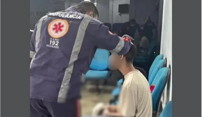 Venezuelano é espancado por 5 criminosos durante assalto em Manaus