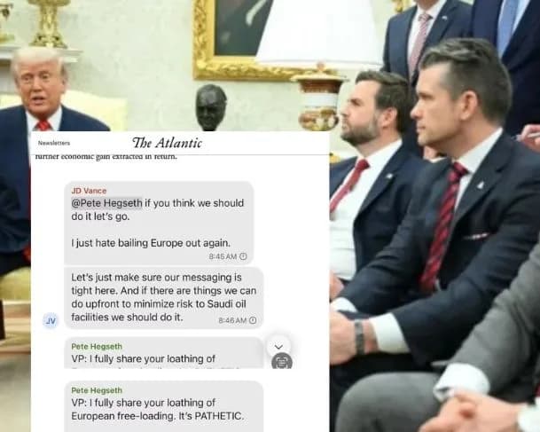 Jornalista descobre planos de guerra do governo americano ao ser adicionado em grupo de conversa