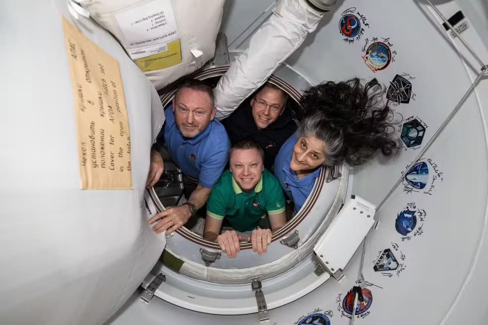 Astronautas &#8216;presos&#8217; no espaço se preparam para voltar à Terra; veja cronograma