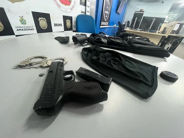 Homem é sequestrado por dupla, torturado e forçado a fazer pix para criminosos em Manaus