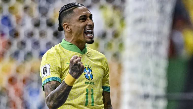 “F*d@-se eles”, diz Raphinha sobre expectativas para embate do Brasil contra a Argentina nesta terça (25/3)