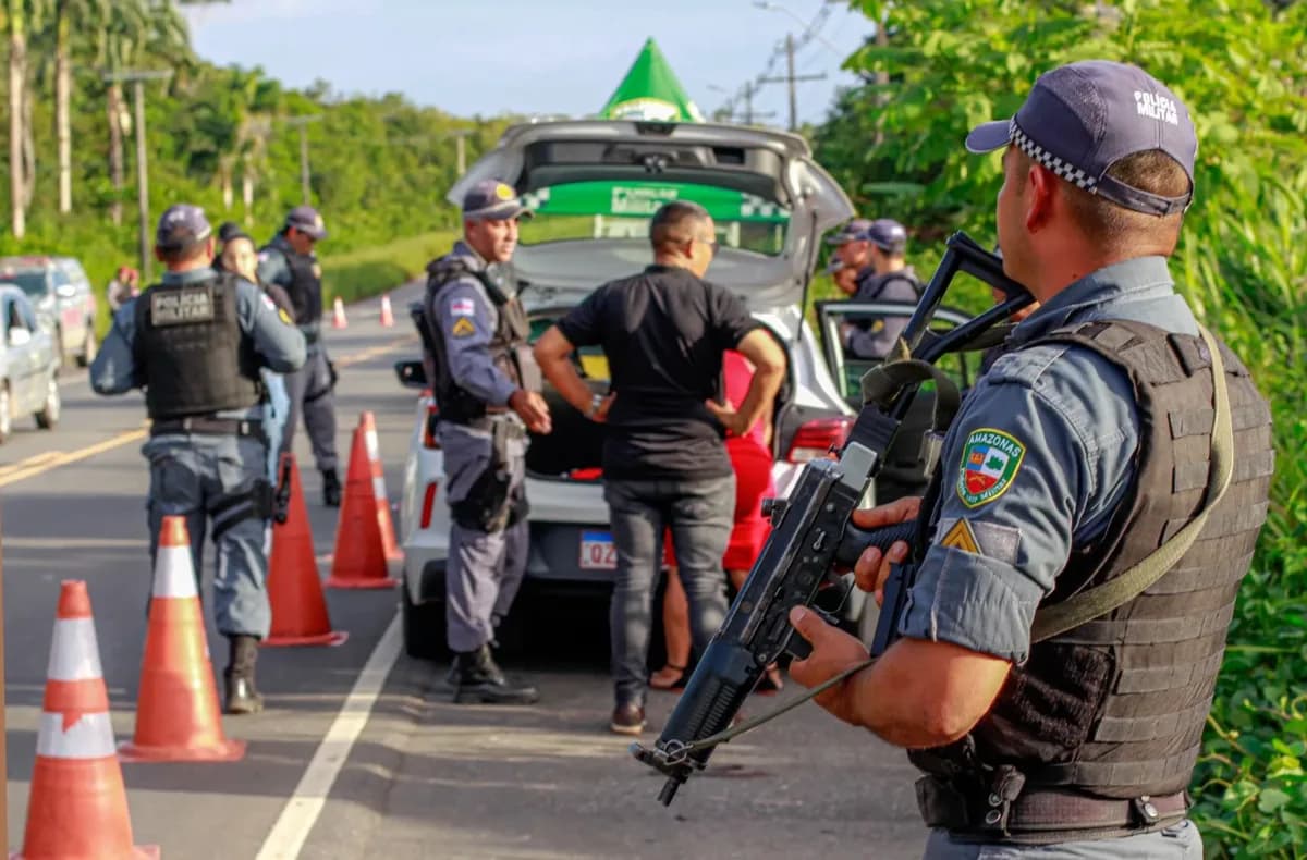 Operação Impacto reforça segurança em Manaus e no interior do Amazonas