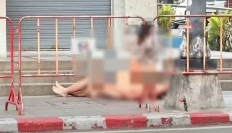 “Cidade do Pecado”: casal chinês é preso por fazer sexo em calçada na Tailândia