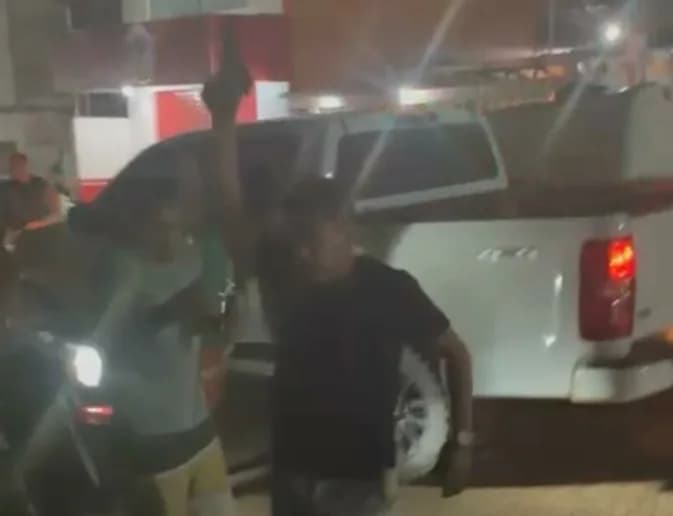 VÍDEO: Comandante da PM agride 2 mulheres e dá tiros durante confusão no Amazonas