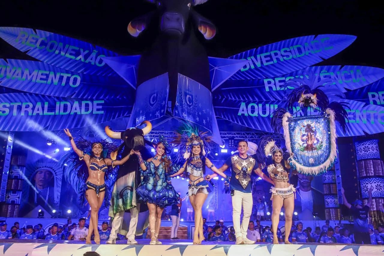 Boi Caprichoso lança álbum 2025 &#8220;é tempo de retomada&#8221; neste sábado (19) em grande festa em Parintins