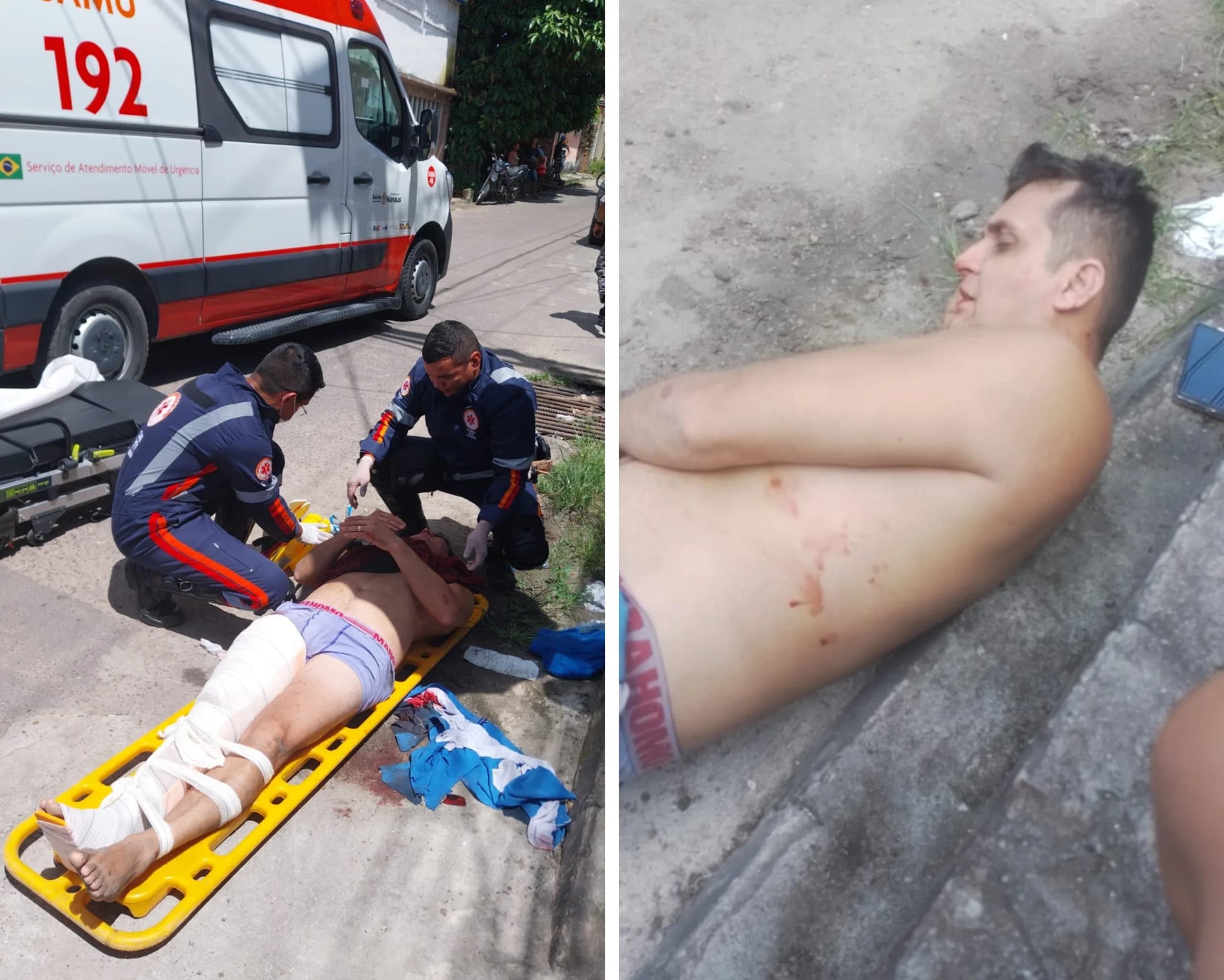 Policial militar é baleado e tem moto e arma roubadas durante assalto na zona norte de Manaus
