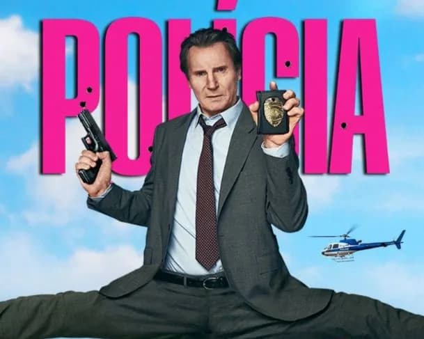 Liam Neeson aparece de minissaia em trailer de &#8220;Corra que a Polícia Vem Aí&#8221;