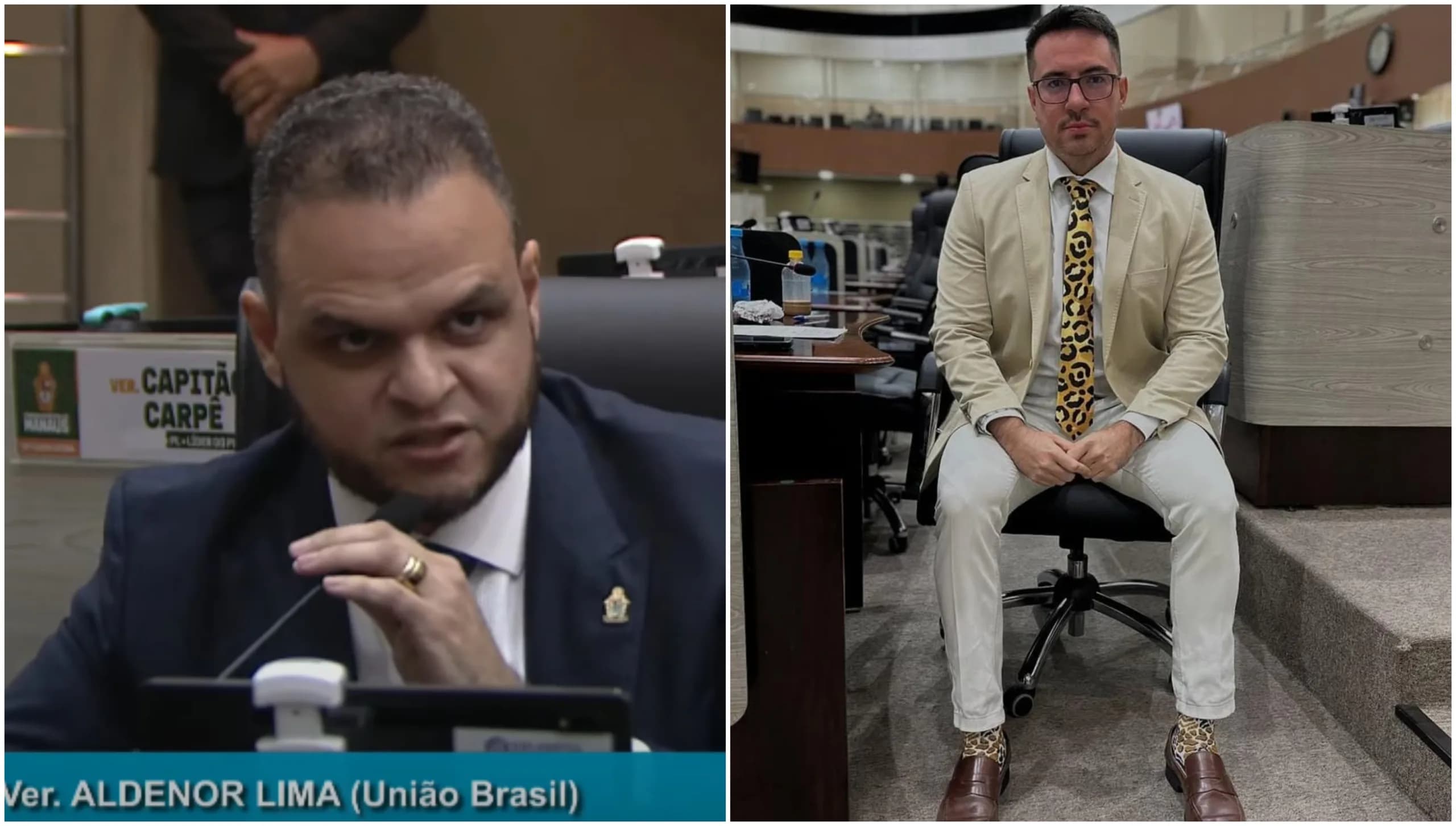 &#8220;Só não agredi porque veio fantasiado de onça-pintada&#8221;, diz Aldenor Lima a Guedes