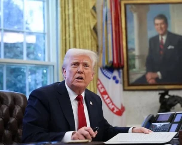 Trump diz que Brasil &#8220;ficou rico&#8221; cobrando tarifas dos EUA
