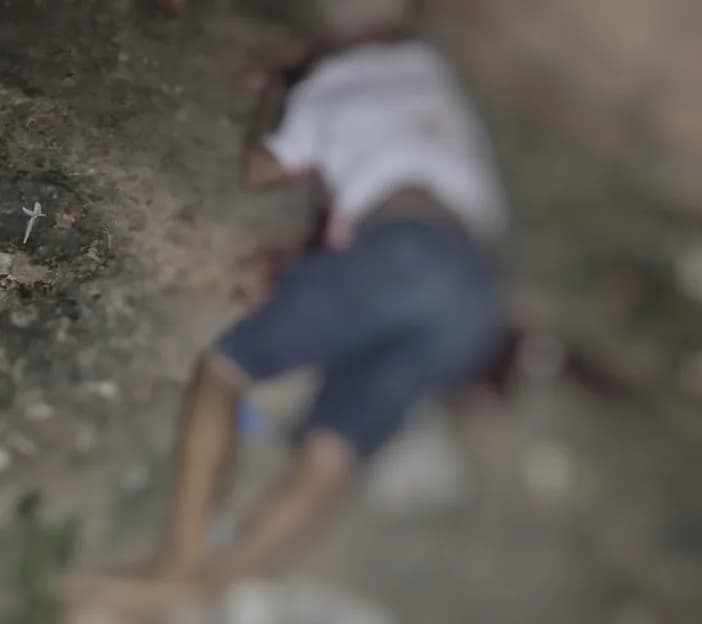 IMAGEM FORTE: homem tem cabeça &#8216;estourada&#8217; ao ser metralhado em Manaus