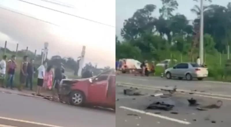 Grave colisão na AM-070 deixa mulher gravemente ferida e reacende alerta sobre segurança na rodovia