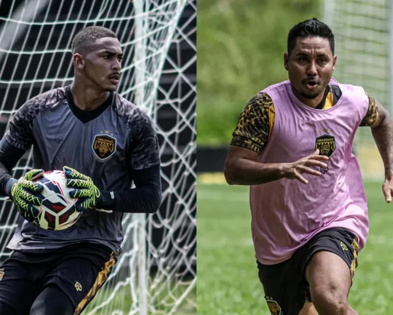 Amazonas rescinde com goleiro e mais cinco atletas