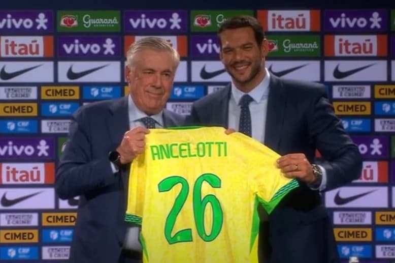 Carlo Ancelotti faz sua primeira convocação da Seleção Brasileira; confira os nomes