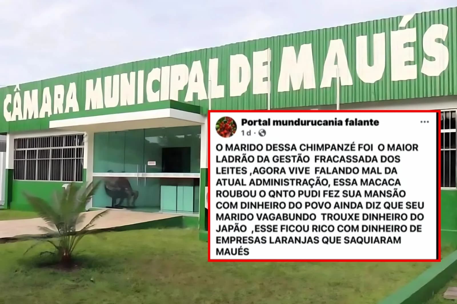 Ministério Público investiga ataques racistas contra vereadora de Maués, chamada de chimpanzé