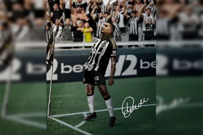 Atlético-MG anuncia Dudu e provoca Cruzeiro com gol do meia-atacante
