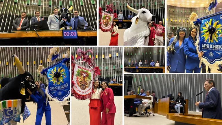 Caprichoso e Garantido serão homenageados na Câmara dos Deputados