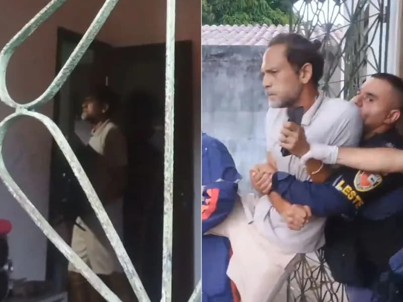 VÍDEO: Filho surta e ameaça matar a própria mãe em Manaus: &#8220;Estão me editando na internet&#8221;