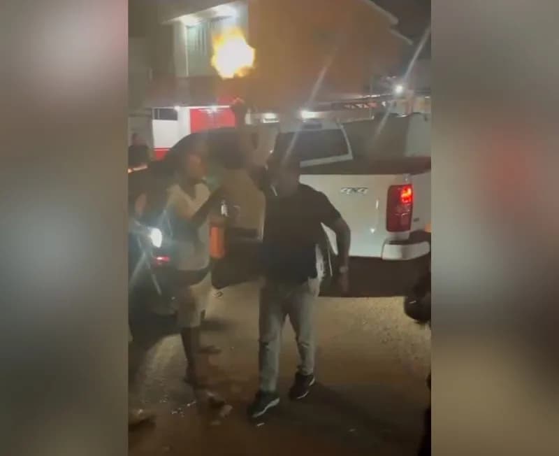 Oficial da PM é preso por agredir mulheres e disparar arma em via pública no interior do AM