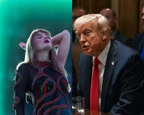 &#8220;Ela deixou de ser gostosa&#8221;, dispara Donald Trump sobre Taylor Swift em rede social