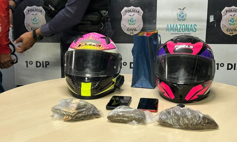 Suspeito é detido com drogas e celulares durante patrulha policial na zona Sul de Manaus
