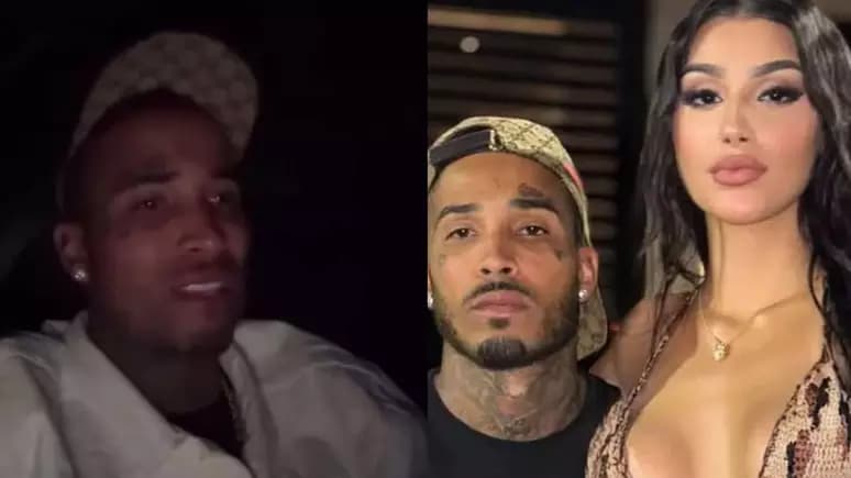 Gato Preto é detido por agressão contra Bia Miranda e chora em vídeo: &#8220;Sou muito de Deus&#8221;