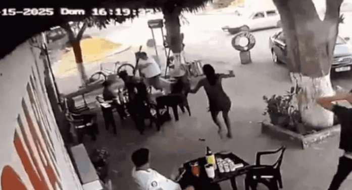 Homem é preso após atacar cliente com barra de ferro em bar do MT