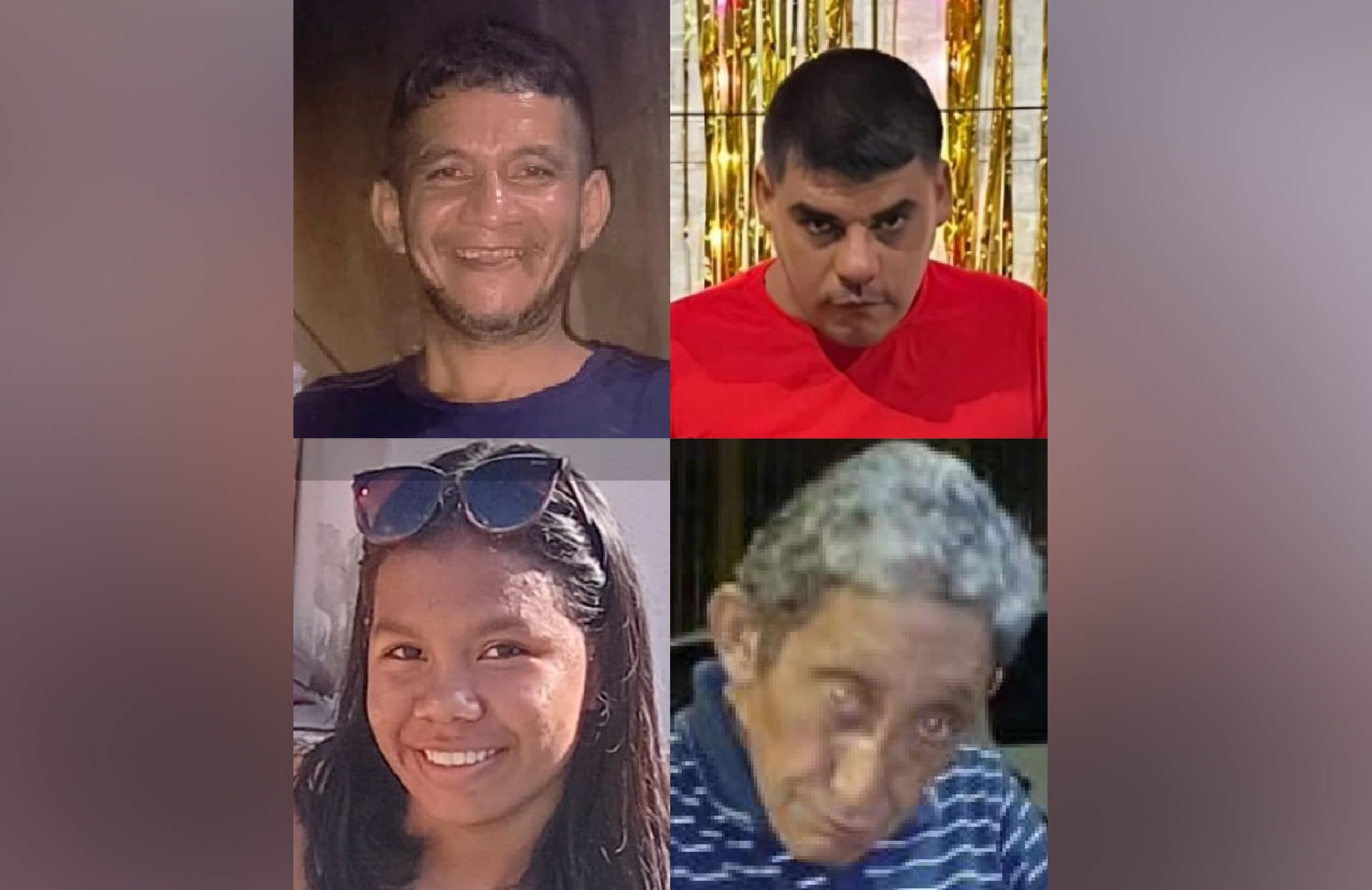 Polícia busca ajuda da população para localizar quatro pessoas desaparecidas em Manaus