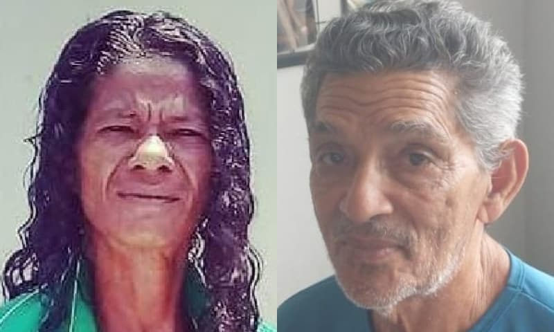 Polícia pede ajuda para encontrar mulher e idoso desaparecidos em Manaus
