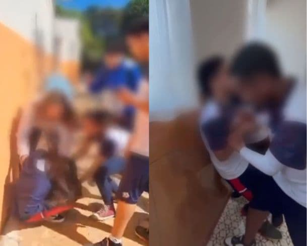 Estudantes realizam &#8220;brincadeira do desmaio&#8221; dentro de escola particular