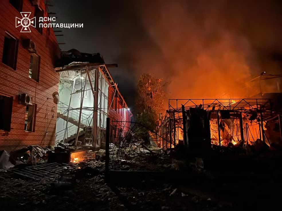 VÍDEO: Rússia faz maior ataque aéreo desde o início da guerra contra a Ucrânia e deixa 4 mortos e cerca de 50 feridos