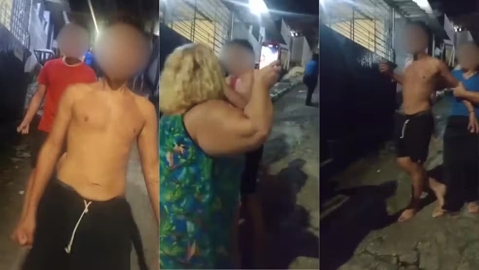 VÍDEO: mãe é espancada pelos próprios filhos adolescentes; ação gera revolta