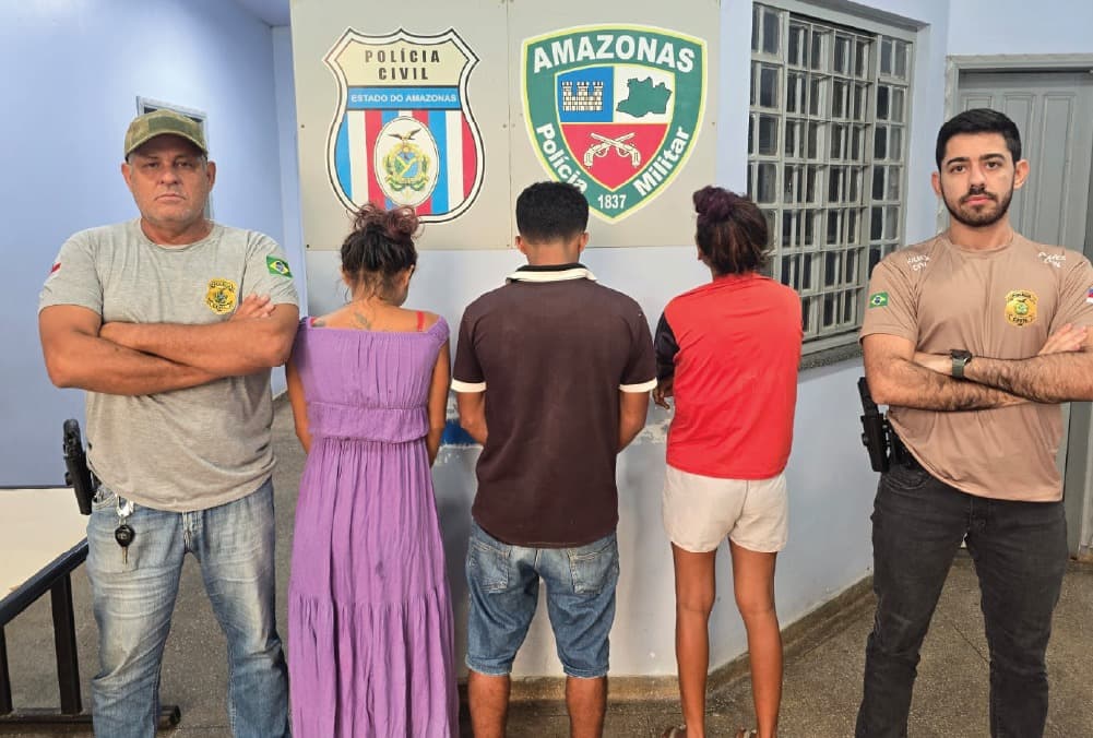 Grávida é presa após entrar por buraco de ar condicionado e furtar objetos de casa no Amazonas