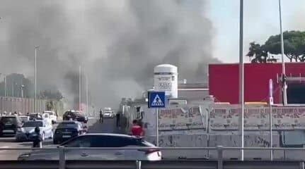 VÍDEO: Explosão em posto de gasolina deixa 45 feridos em Roma