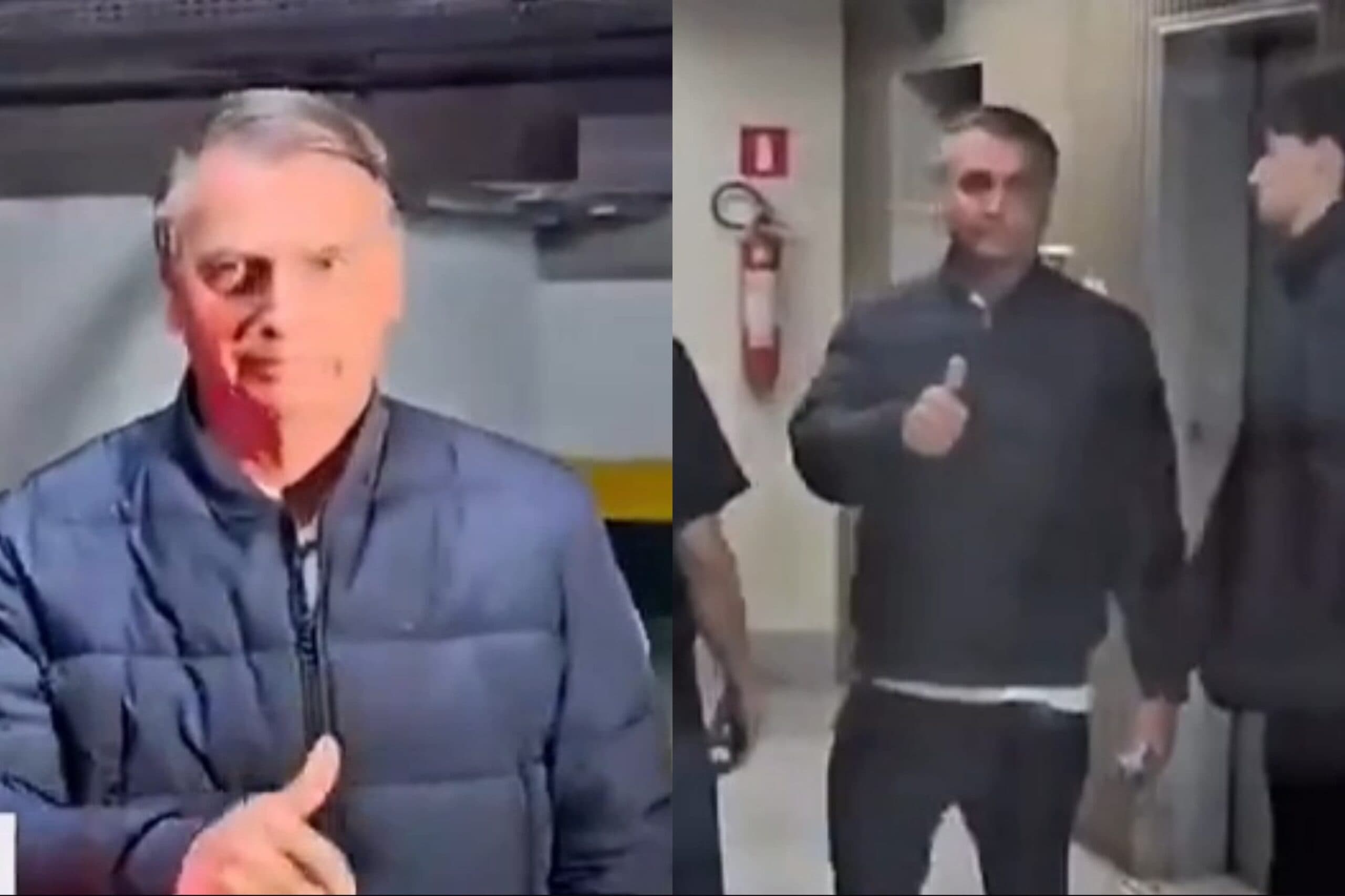 Em encontro com alidados, Bolsonaro evita falar com imprensa: “Vocês sabem que eu não posso”