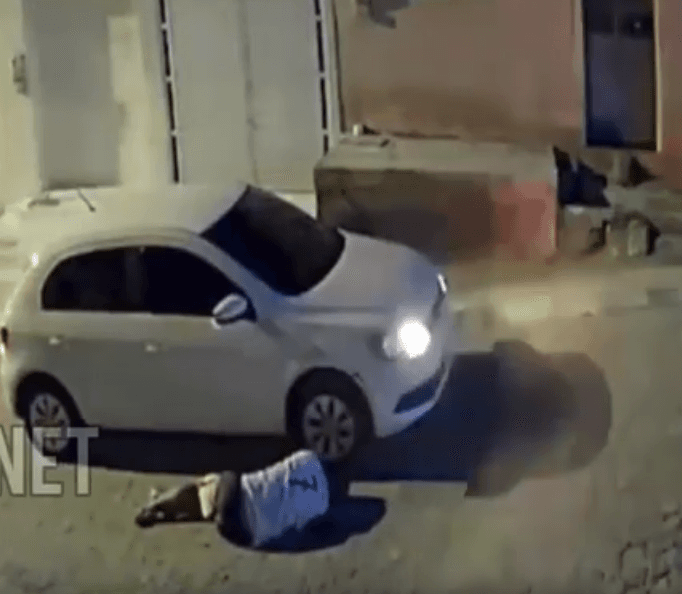 Câmera registra execução a tiros de homem em Pernambuco