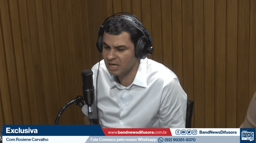 Saullo Vianna comenta sobre 3º caminho de Wilson Lima: “Ser candidato à deputado federal”