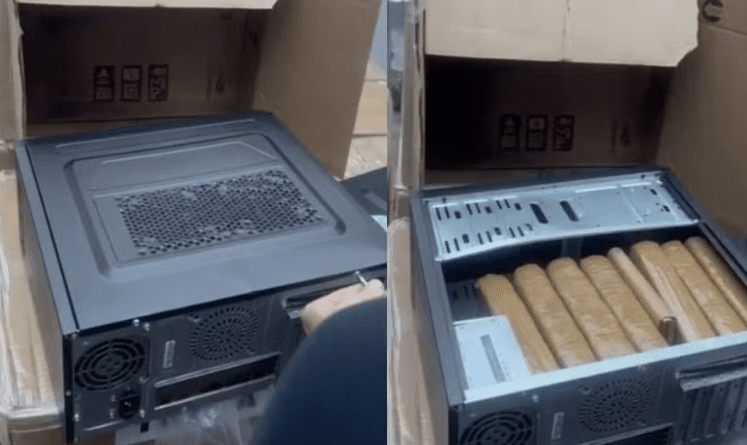 Homem é preso no Ceará ao transportar 230 kg de drogas do Amazonas em gabinetes de computador