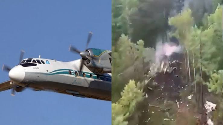 VÍDEO: Quase 50 pessoas morrem em queda de avião no oriente da Rússia