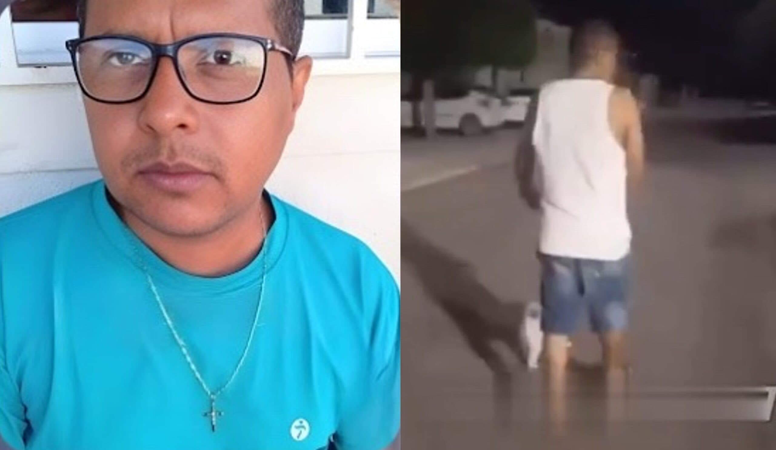 IMAGEM FORTE: homem é assassinado junto com a cachorrinha de estimação