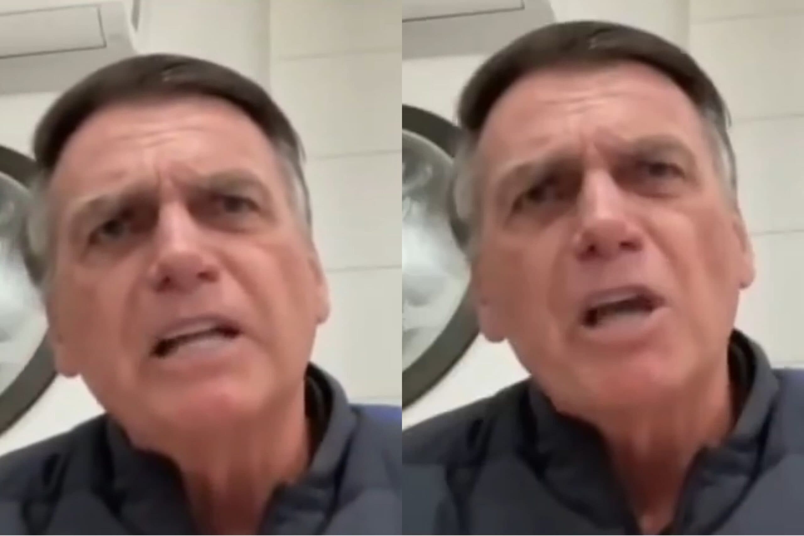 Em entrevista, Bolsonaro se exalta ao responder sobre o 8 de Janeiro: &#8220;Que golpe, p*rra?&#8221;