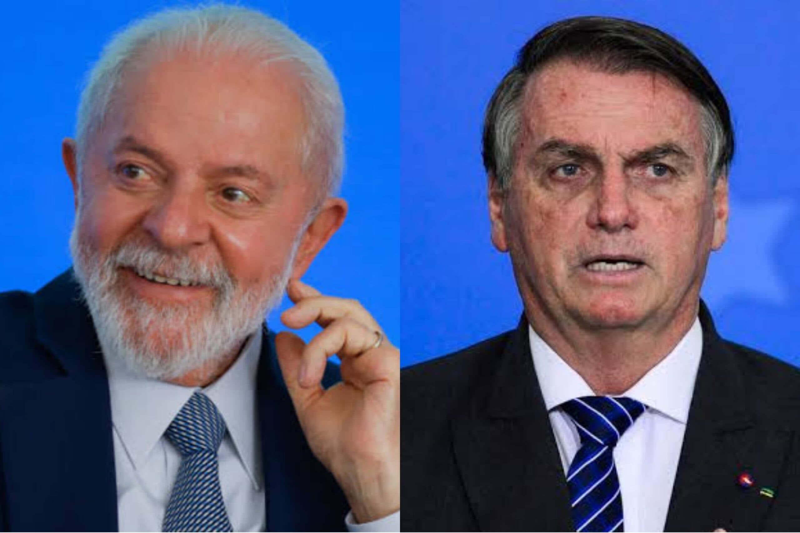 Imagem positiva de Lula sobe e a de Bolsonaro cai, revela nova pesquisa