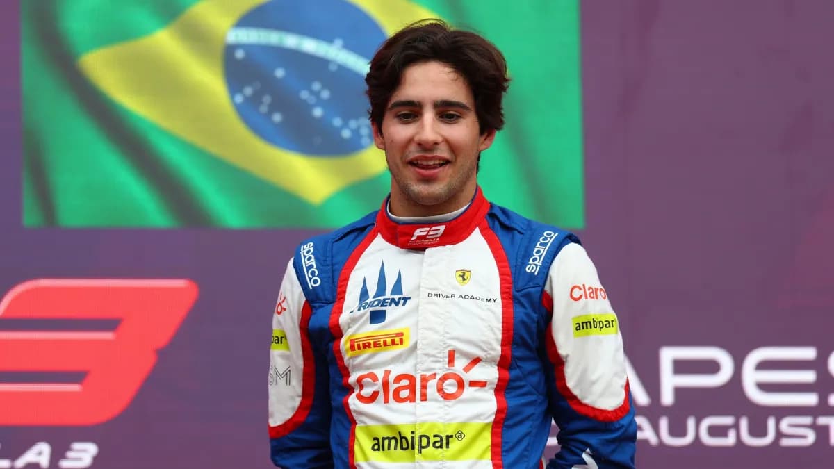 Rafael Câmara é campeão da Fórmula 3 2025 após vitória na Hungria