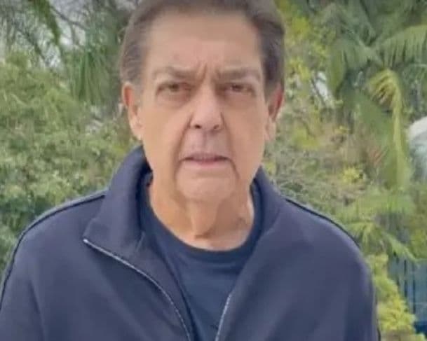 Faustão é internado as pressas em hospital e filho do apresentador cancela festa